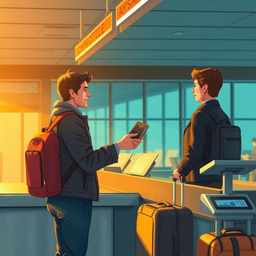 Checking in at the Airport